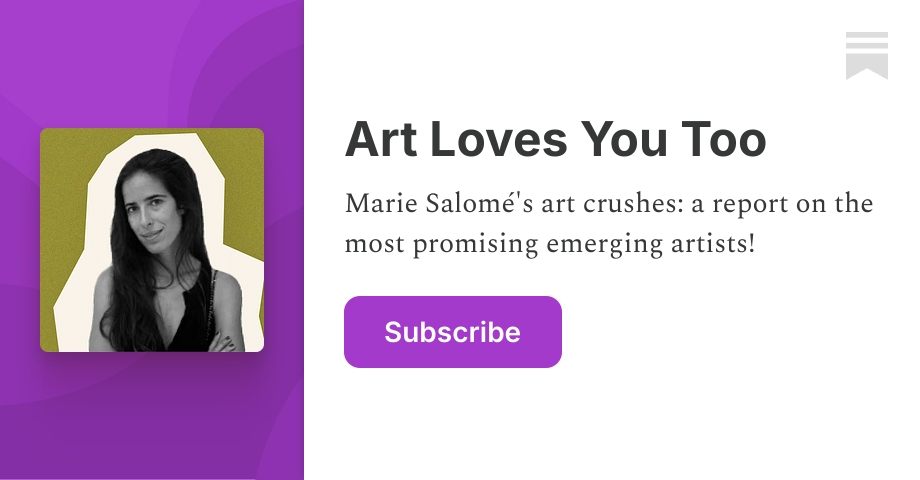 Art Loves You Too newsletter visual
